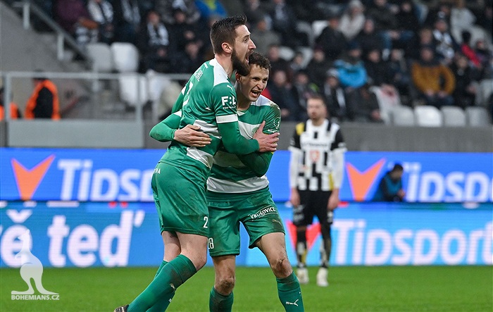 Hradec Králové - Bohemians 2:2 (1:0)