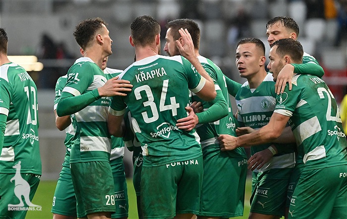 Hradec Králové - Bohemians 2:2 (1:0)