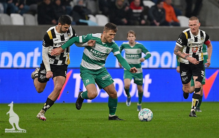Hradec Králové - Bohemians 2:2 (1:0)