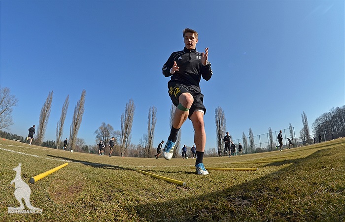 Trenér Klusáček vedl první trénink