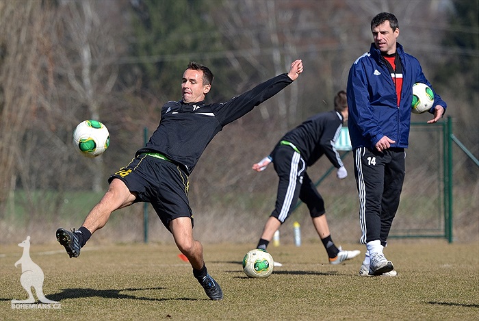 Trenér Klusáček vedl první trénink