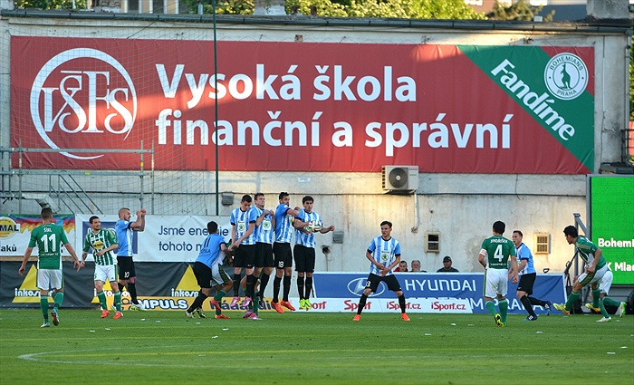 Bohemians Praha 1905 - FK Mladá Boleslav 1:1 (1:1) 