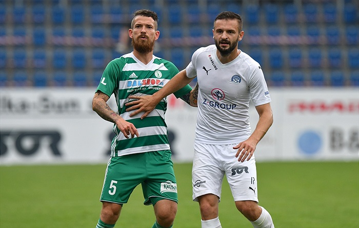 Slovácko - Bohemians 1:2 (1:2)