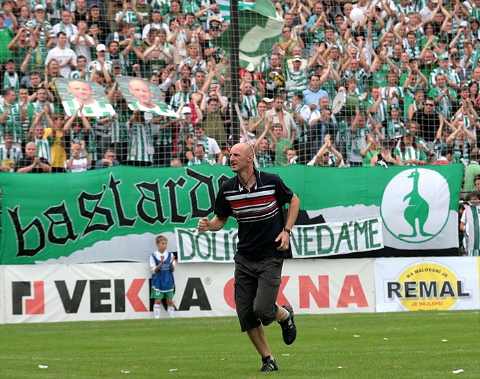 Karel Rada se loučil s plným stadionem.