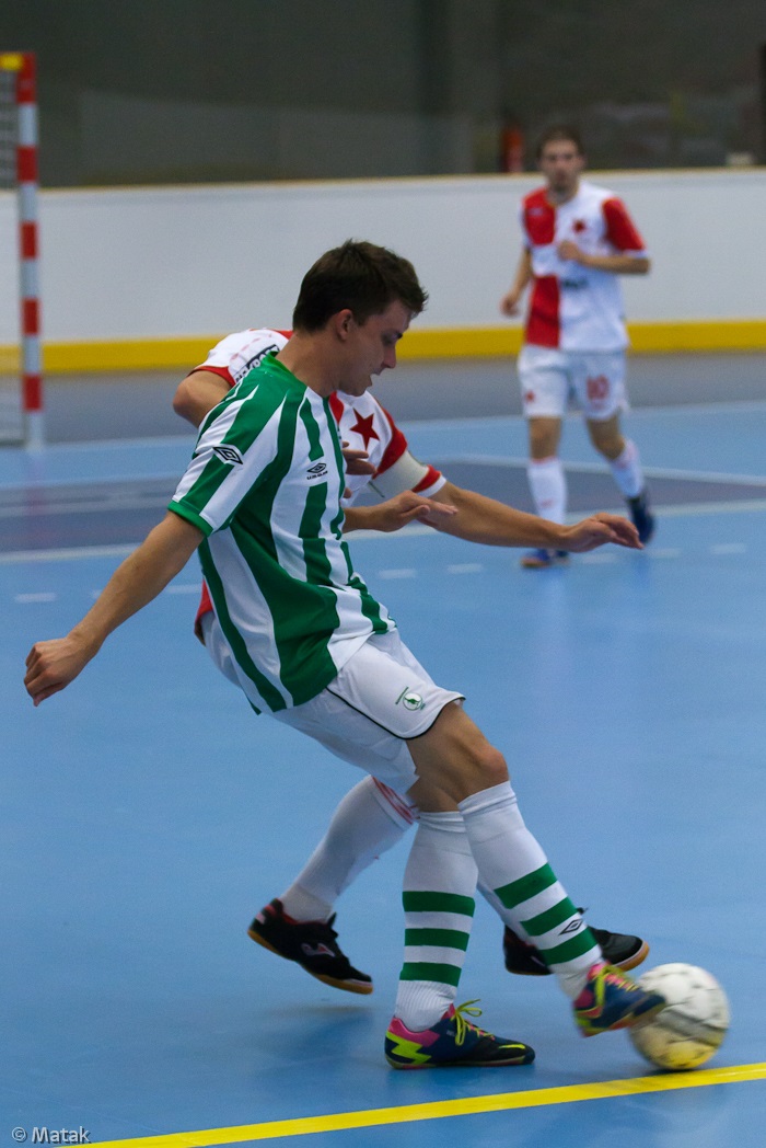 Finále pražského poháru ve futsale Bohemians 1905 - Slavie 3:4 po prodloužení