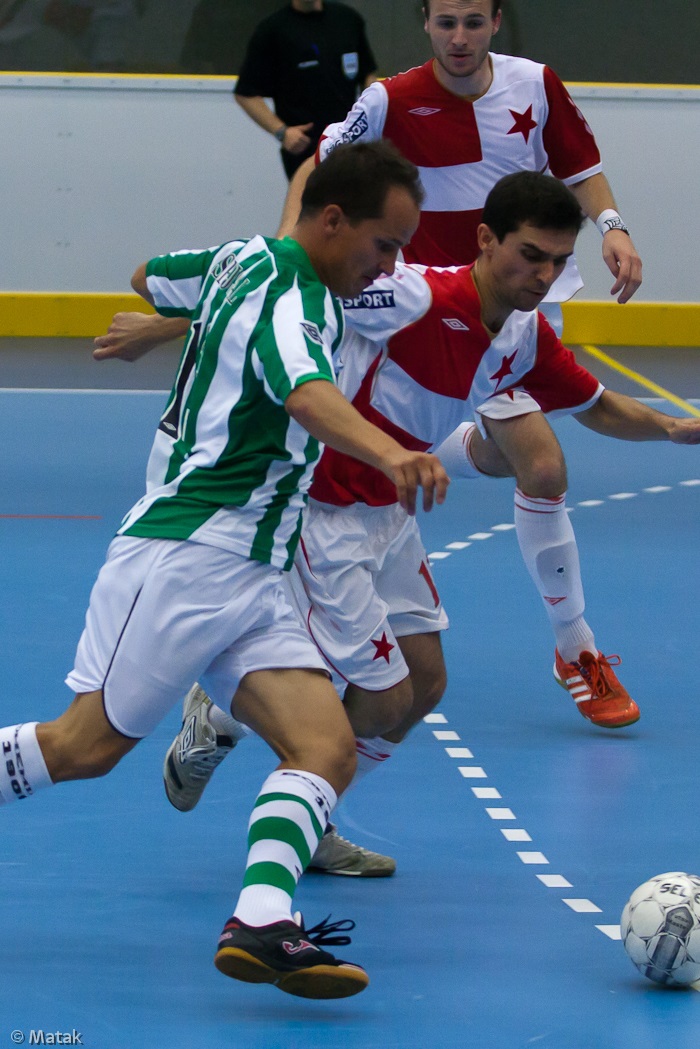 Finále pražského poháru ve futsale Bohemians 1905 - Slavie 3:4 po prodloužení