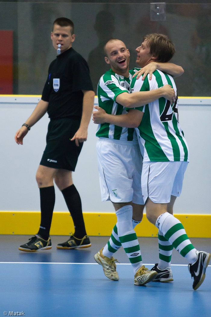 Finále pražského poháru ve futsale Bohemians 1905 - Slavie 3:4 po prodloužení
