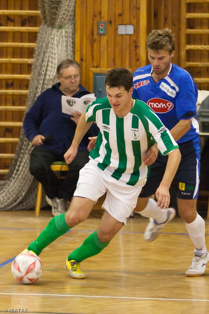 Utkání první ligy ve futsale Mělník  - Bohemians 1905 6:2