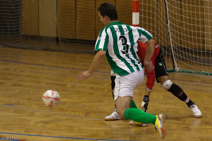 Utkání první ligy ve futsale Mělník  - Bohemians 1905 6:2