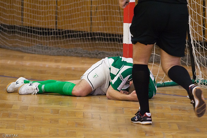 Utkání první ligy ve futsale Mělník  - Bohemians 1905 6:2