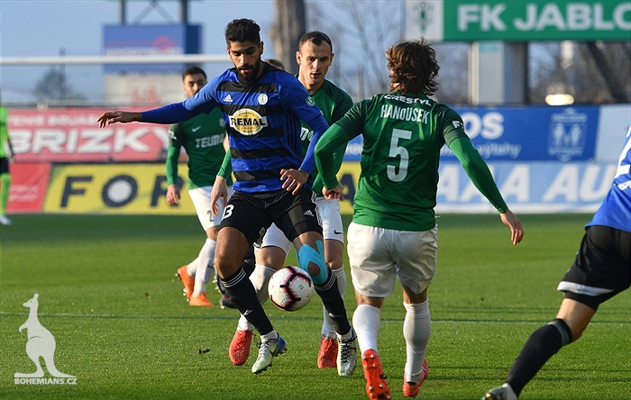 FK Jablonec - Bohemians Praha 1905 3:1 (1:1)