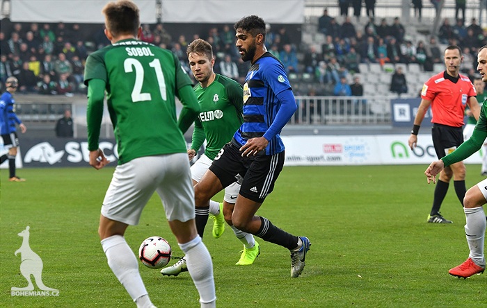 FK Jablonec - Bohemians Praha 1905 3:1 (1:1)