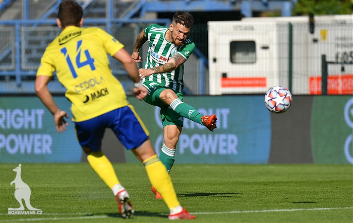 Zlín - Bohemians 1:3 (0:1)