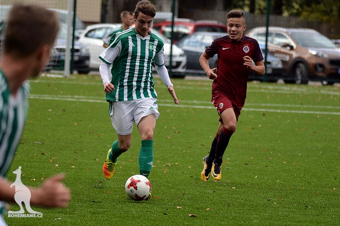 U17: Bohemians - Sparta 0:3