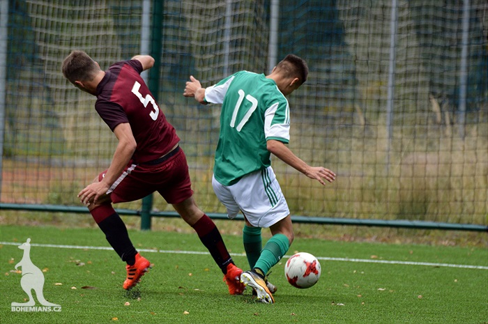 U17: Bohemians - Sparta 0:3