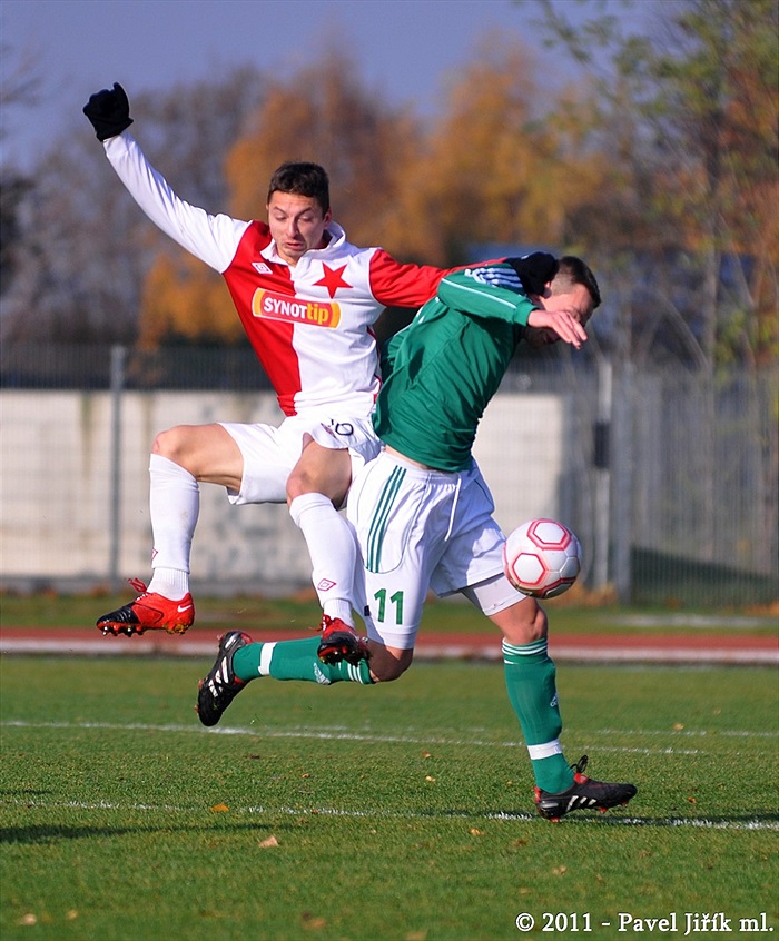 Slavia Praha B - Bohemians 1905 B 6:0 (3:0)