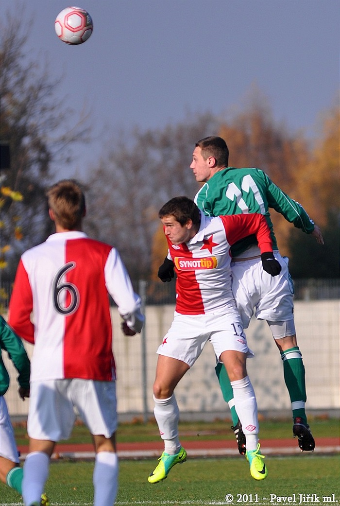 Slavia Praha B - Bohemians 1905 B 6:0 (3:0)