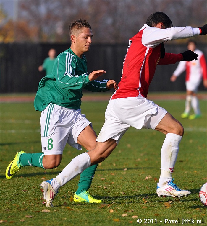 Slavia Praha B - Bohemians 1905 B 6:0 (3:0)