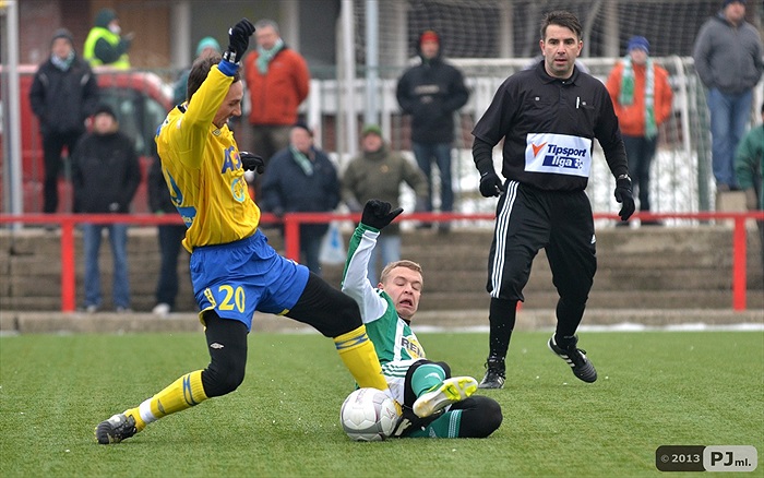 Bohemians Praha 1905 - FK Teplice 3:3 (0:2)