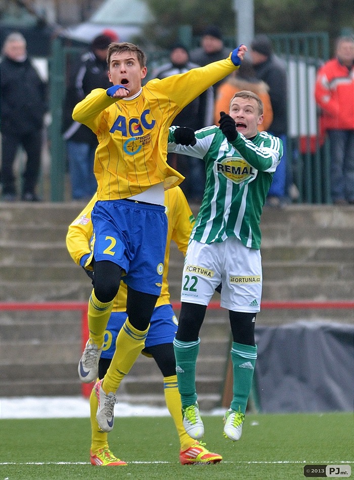 Bohemians Praha 1905 - FK Teplice 3:3 (0:2)