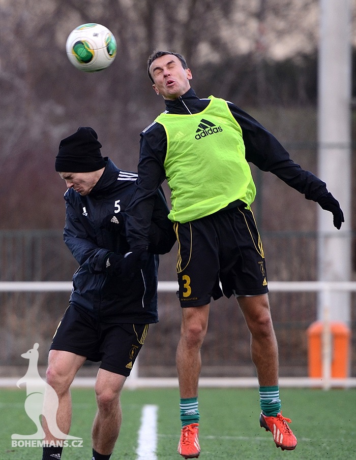 Odpolední trénink Bohemians 