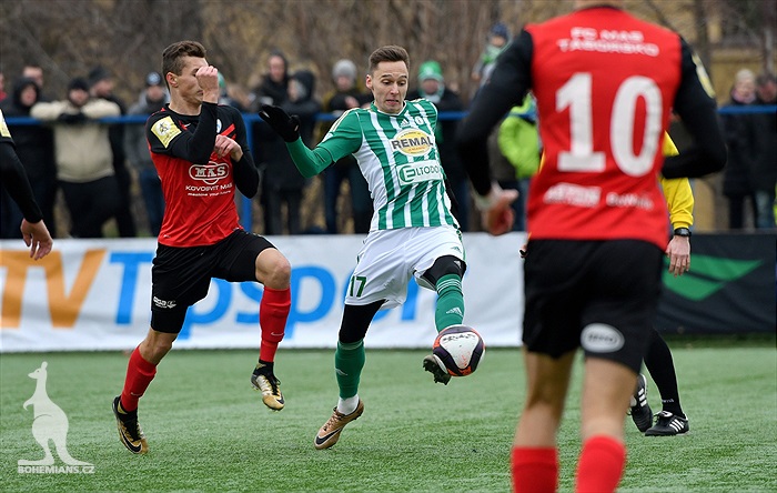 Bohemians Praha 1905 - FC MAS Táborsko 2:0 (2:0)