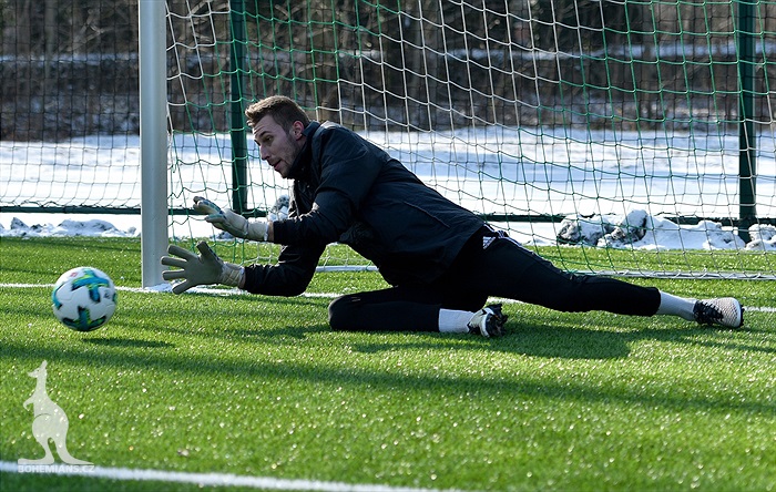 První trénink Michala Bárty