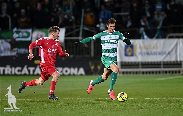 Bohemians - Pardubice 2:0 (1:0)