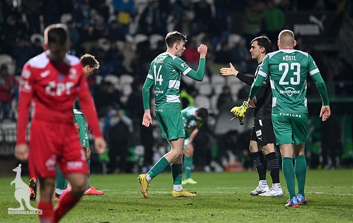 Bohemians - Pardubice 2:0 (1:0)
