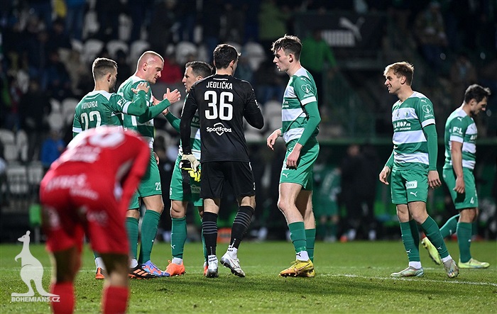 Bohemians - Pardubice 2:0 (1:0)