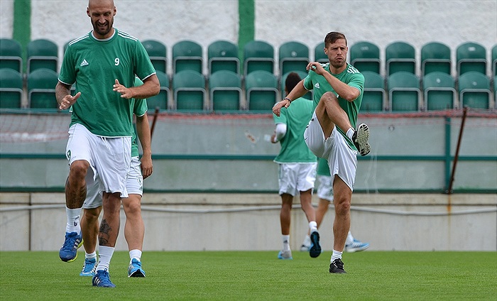 Dopolední rozcvičení v Ďolíčku