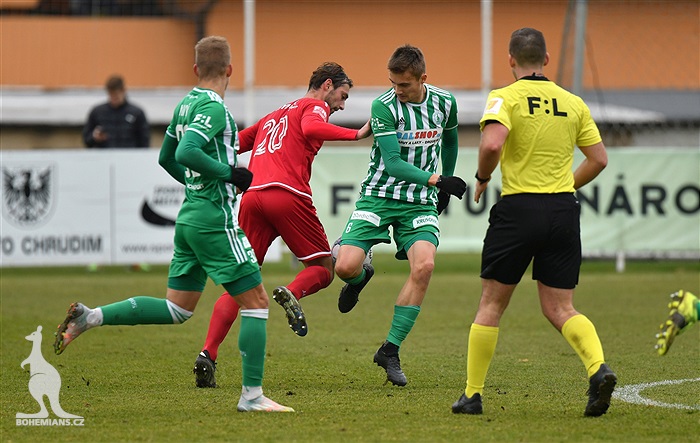 Chrudim - Bohemians 0:3 (0:1)