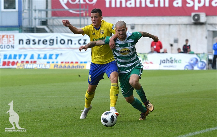 Bohemians Praha 1905 - FC Fastav Zlín 0:1 (0:0)