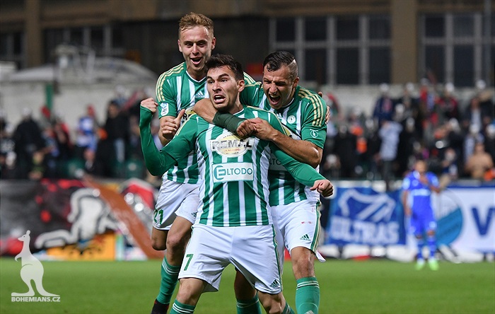 Bohemians - Baník 2:1 (1:1) 