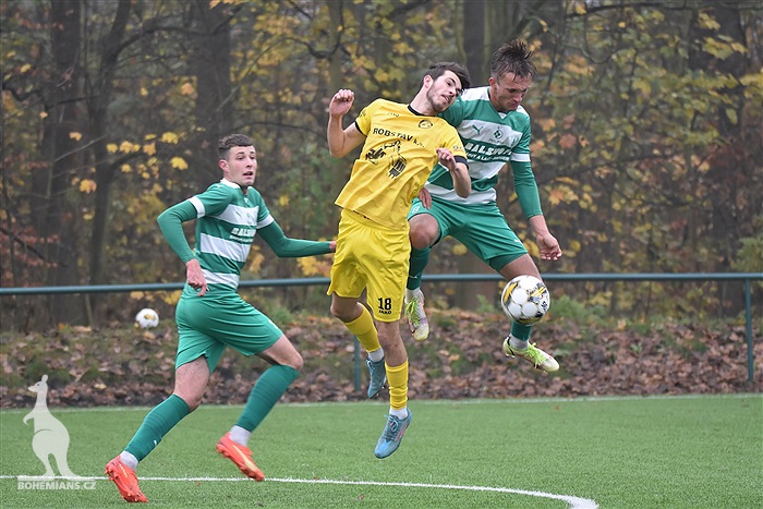 Bohemians B - Přeštice 1:1 (0:0)
