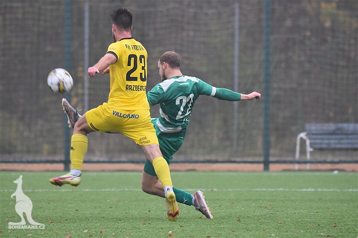 Bohemians B - Přeštice 1:1 (0:0)