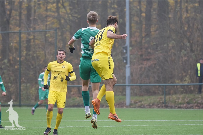 Bohemians B - Přeštice 1:1 (0:0)