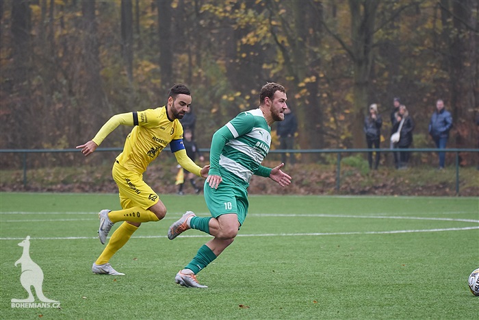 Bohemians B - Přeštice 1:1 (0:0)