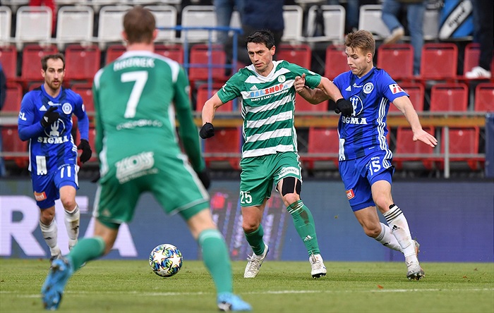 Sigma Olomouc - Bohemians 1:1 (0:1)