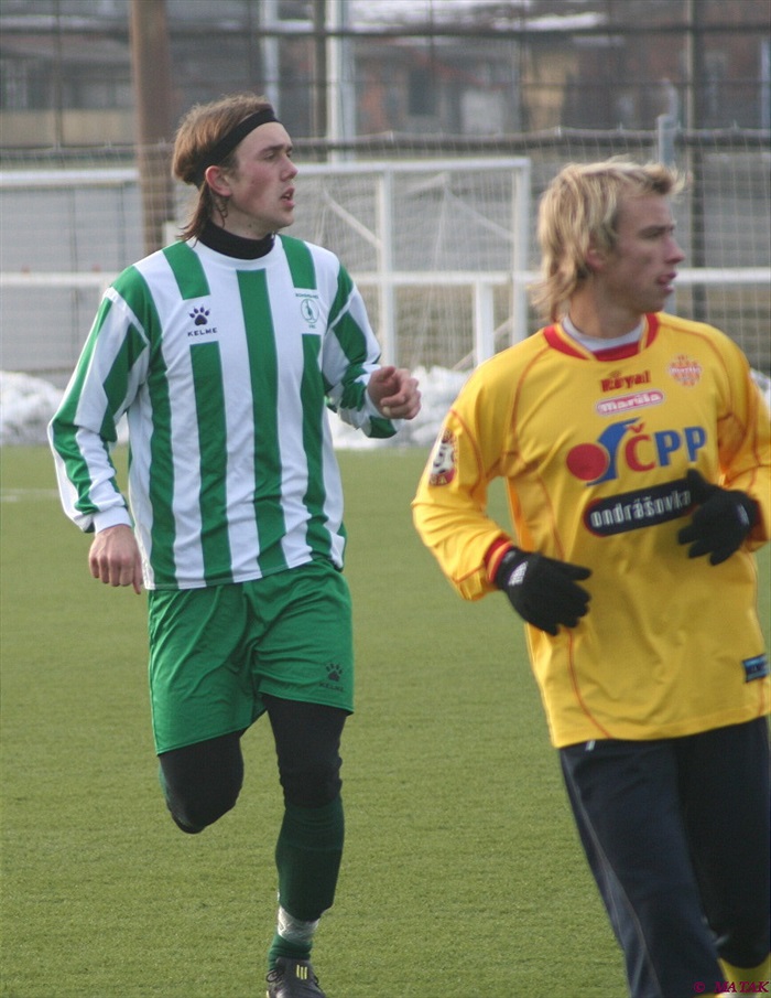 Nový hráč z Krče Marek Nešpor.