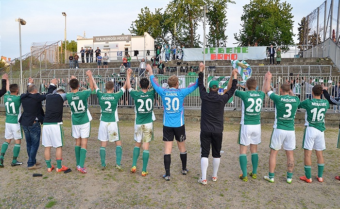FC Zbrojovka Brno - Bohemians Praha 1905 0:1 (0:0)