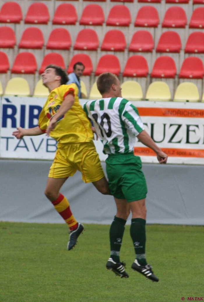 Dalibor Slezák patřil mezi nejlepší v zelenobílém dresu.