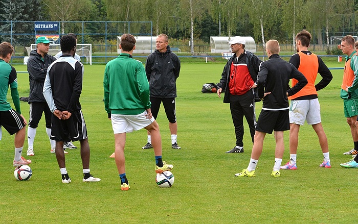 Společný trénink mladých nadějí 