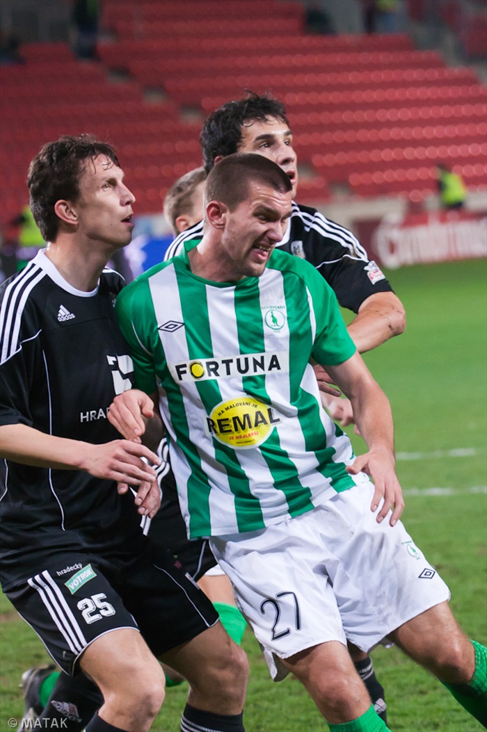 Bohemians 1905 - SK Hradec Králové 1:0 
