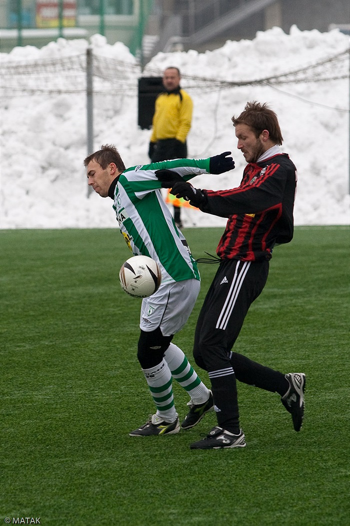 Utkání zimní Tipsport ligy proti Žižkovu