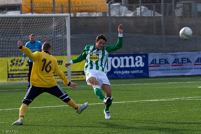 Bohemians 1905 - Ćeské Budějovice 1:1