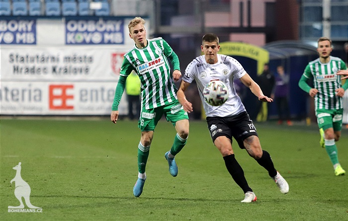 Hradec Králové - Bohemians 2:1pp (0:1)