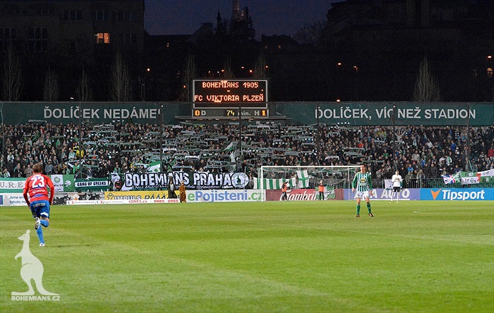 Bohemians Praha 1905 - FC Viktoria Plzeň 0:1 (0:1)