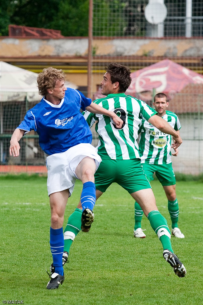 Bohemians 1905 B - Benešov - 1:0, 25. kolo divize A