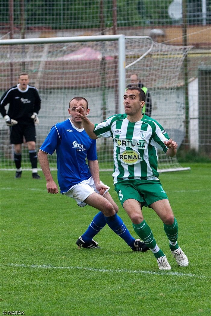 Bohemians 1905 B - Benešov - 1:0, 25. kolo divize A